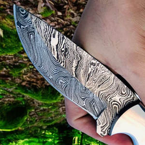 Cuchillo de Caza Damasco Personalizado, Hecho a Mano, de Madera, Multifuncional, de la Mejor Calidad, Compatible con OEM, Fabricante y Exportador Directo - Product Image 5
