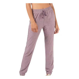 Haute qualité femmes décontracté Joggers coupe ample doux coton pantalons de survêtement poches respirant entraînement Yoga Gym pantalon à la mode Streetwear - Product Image 1
