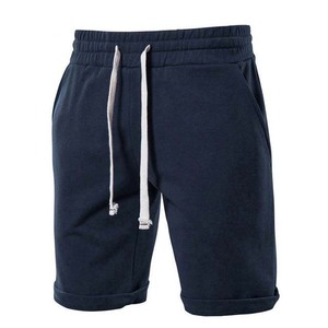 Short de survêtement pour hommes 100% coton polaire sur mesure prix de gros pour short de jogging cordon de serrage taille Gym Fitness Shorts pour hommes - Product Image 5