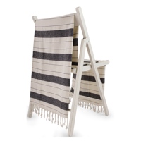 Serviette de bain turque Peshtemal rayée en coton teint, 100 % coton, tissée, séchage rapide, douce, absorbante, toutes saisons, pour hôtel, spa, plage, sauna