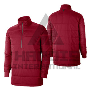 New Wholesale Stylish Quilted Half <b>Zipper</b> <b>Jacket</b> | New Factory Price High Quality Quilted <b>Jacket</b> Men Quilted Half <b>Zipper</b> <b>Jacket</b> - Product Image 3