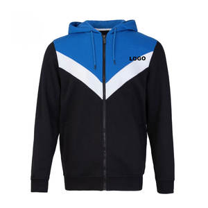 Conjunto de chándal de entrenamiento con Jersey unisex, ropa de entrenamiento con estampado de tela cómoda, cuello con capucha, chándal de Color con logotipo personalizado para hombre - Product Image 2