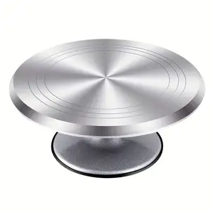 Aluminium Revolving Cake Maker & Display Stand Backwaren Snack platte für Geburtstage Großhandel Versorgung