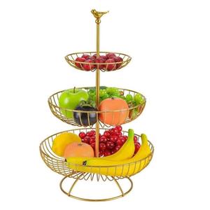 Hot Selling Premium Quality Plated <b>Metal</b> Basket Kitchen Ware Product Sink Strainer Basket Rice Vegetables Fruit Racks - Product Image 5