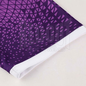 Tenue de football personnalisable de haute qualité pour équipe, respirante, légère, à manches courtes, durable, 100 % polyester - Product Image 4