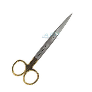 Tijeras Quirúrgicas de Acero Inoxidable, Rectas y Afiladas, Tijeras de Disección Médica de Alta Calidad - Product Image 6