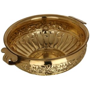 Bol Urli en métal avec texture martelée à la main pour l'intérieur de la maison élégante et la décoration d'entrée - Product Image 5