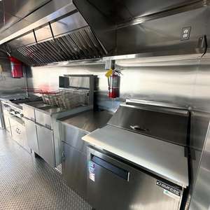Remolque de camión de comida estándar de nuevo diseño totalmente equipado de acero inoxidable cocina móvil barbacoa remolque de comida rápida Redy para exportación - Product Image 6