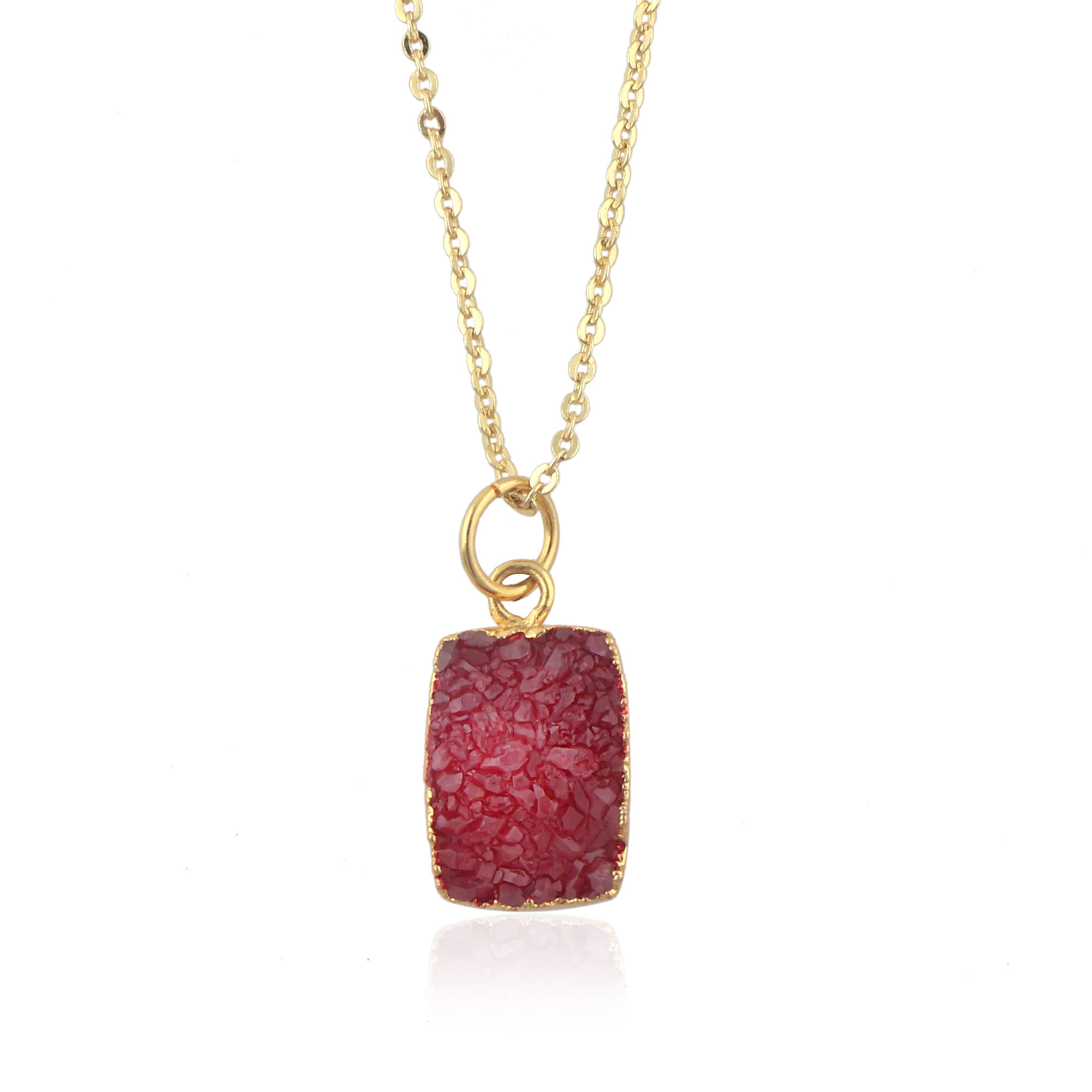 Red Druzy (January)