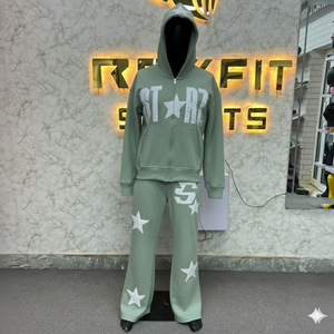 Survêtement à capuche unisexe de qualité supérieure pour l'hiver, streetwear, écologique, extensible dans quatre sens, respirant, doublure en polaire, prix bas - Product Image 6