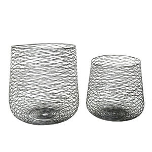Top Selling Decorative Wholesale Low Rate in India Iron <b>Wire</b> <b>Basket</b> Luxury Kitchen Accessories Classic Style Metal Fruit <b>Basket</b> - Product Image 6