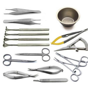 Gran oferta de instrumentos de Cirugía de blefaroplastia Manual, juego de 13 piezas, herramientas quirúrgicas aprobadas por CE ISO para uso hospitalario - Product Image 1