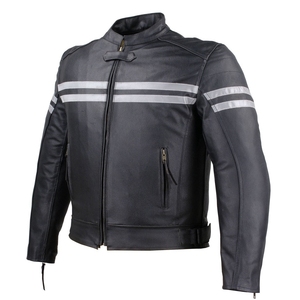 Blouson de course en cuir haute performance pour motards - Product Image 1