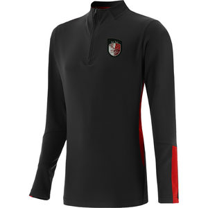 Último estilo GAA Hurling Hombres Media cremallera Tops Sudaderas con capucha de alta calidad Sudaderas Patrón sólido Bordado frontal Digital - Product Image 1