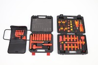 Ensemble d'outils isolés pour électricien 1000V, 24 pièces, personnalisable OEM, kit d'outils en acier inoxydable certifié IEC60900 DIN ISO, automobile