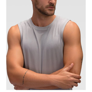 เสื้อกล้ามผู้ชายระบายอากาศได้ดีดีไซน์ใหม่ล่าสุด - Product Image 2