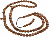 Tasbih Doa Muslim Islami Kualitas Terbaik 2024, Manik-Manik Kayu Batu Buatan Tangan, Layanan OEM, Kemasan Khusus, Latar Belakang Putih