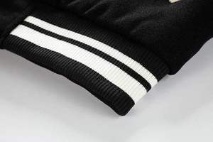 Wholesale Custom Logo <b>Men's</b> <b>Jackets</b> Casual Baseball <b>Jacket</b> Letterman Coat Cotton Unisex Varsity <b>Jackets</b> - Product Image 4