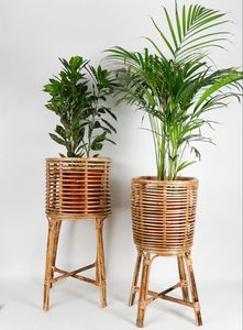 Soporte para plantas de ratán, venta al por mayor, todos los estilos - Product Image 5