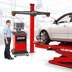 Máquina de Alineación de Ruedas 3D Hunter con Pantalla Digital, Sistema de Alineación de Piñón y Cremallera para Autos y Camiones - Product Image 5