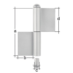 สายรัดสแตนเลสแบบ K04 2 ชิ้น สำหรับเชื่อมหัวกลม 100/30/9/50 มม. GAH - Product Image 1