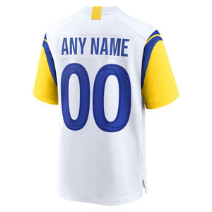 2025 vente en gros usine séchage rapide nom de l'équipe personnalisée Logo numéro impression maillot de Football américain pour les maillots de Football pour hommes - Product Image 2