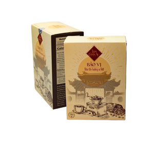 Utilisation personnalisée d'emballage de poudre de café avec de l'eau bouillante emballage facile à utiliser dans un sac de pochette en carton du fabricant du Vietnam - Product Image 2