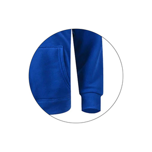 Sweat à capuche unisexe en molleton 100 % coton pour homme, coupe classique, anti-plis, respirant, style décontracté, streetwear hip-hop avec poche - Product Image 3