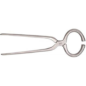 Probador de pezuña de caballo herrador veterinario herramienta de herrador resistente reutilizable de acero inoxidable de grado médico plano - Product Image 3