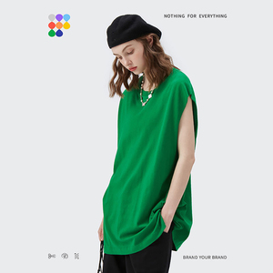 Camiseta sin Mangas Casual de Punto Transpirable para Hombre, 100% Algodón, Logotipo Personalizado, Precio al por Mayor, la Mejor Calidad para Adultos - Product Image 4