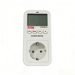 Medidor de Potencia <span class=keywords><strong>UNI</strong></span>-T UT230B-<span class=keywords><strong>EU</strong></span> |   Monitor de Energía, Medidor de Frecuencia y Costo |   Medidor de Voltaje, Corriente y Potencia con Pantalla LCD para Enchufe Europeo - Product Image 2