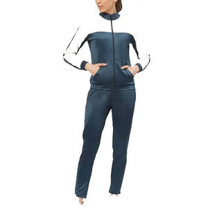 Ensemble de survêtement automne-hiver design personnalisé pour femmes, jogging en polaire imprimé et deux pièces, sweat-shirt décontracté, top et pantalon - Product Image 5