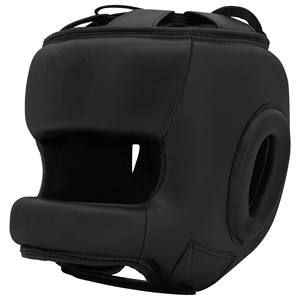 Casque de boxe et de kick-boxing en cuir PU de style sportif de haute qualité GAF, protection efficace pour la tête et le visage lors des combats - Product Image 1