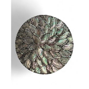 Round Capiz <b>Placemat</b> with Soft Natural Finish <b>for</b> Everyday <b>Table</b> Presentation and Home Decor From Vietnam - Product Image 1
