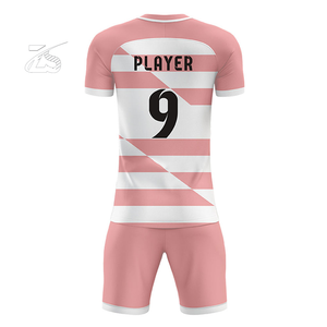 Uniforme de fútbol transpirable de diseño personalizado con impresión de logotipo de estilo superior, ropa de fútbol al por mayor hecha en Pakistán, novedad - Product Image 6