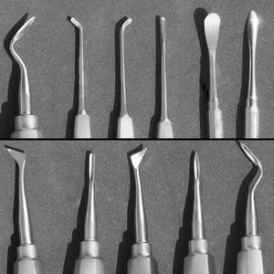 Conjuntos de elevador de raíz de extracción de dientes quirúrgicos de acero inoxidable de alta calidad 12 piezas conjunto de instrumentos quirúrgicos - Product Image 4