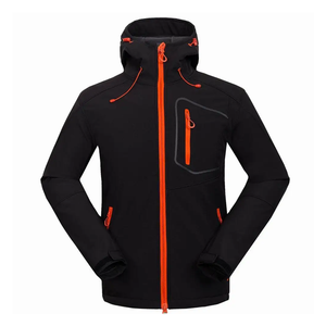 Men's Premium Quality Softshell Jacket Breathable High Street Dyed Wool Hooded Long <b>Canvas</b> Stand Winter New Condition Wholesale - Product Image 1