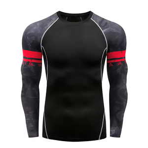 2024 Nouveaux rashguards à la mode, rashguards de haute qualité, rashguards BJJ, rashguards personnalisés MMA de grande taille. - Product Image 4
