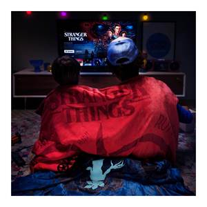 CALDOPLAID Stranger Things Manta Eléctrica Individual Roja y Azul 26177 6 T - Product Image 3