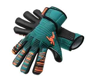Guantes de portero de cuero de primera calidad Venta al por mayor Agarre de látex de fútbol Agarre cómodo de cuero y látex para deportes al aire libre - Product Image 3