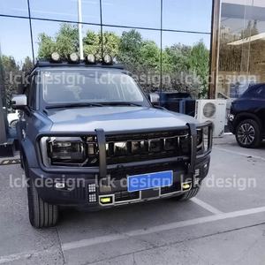 Nouvelle barre de protection avant en acier de haute qualité style routier Jetour <span class=keywords><strong>T2</strong></span> Traveller, système anti-collision, apprêt noir, sans modifications - Product Image 2