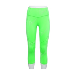 Seamed Elastic Waist Yoga Leggings-Buttery Soft Spandex/Polyester 220g High Waist Activewear for Women-Gym <b>Dance</b> & Lounge Wear - Product Image 1
