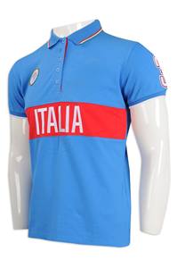 Chemises de golf pour hommes de haute qualité, logo personnalisé, tricot sublimé en polyester et élasthanne, motif uni, performance de luxe, faible MOQ - Product Image 2