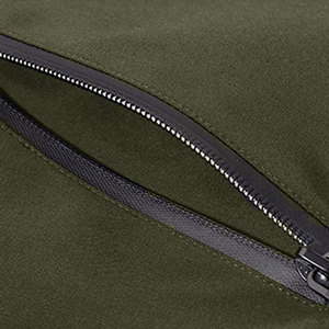 แจ็กเก็ตบอมเบอร์ผู้ชายน้ำหนักเบามีสไตล์ผ้าพรีเมี่ยมคอปกตั้งมีฮู้ดระบายอากาศได้ดีสำหรับฤดูหนาว - Product Image 4