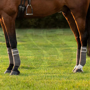 Vendas de Protección para Patas de Caballo de Forro Polar Personalizadas de Fábrica, Protectores de Patas de Caballo para Entrenamiento, Envolturas de Protección Duraderas con Cierre de Gancho y Bucle, Anticolisión - Product Image 3