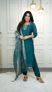 Vestidos de Fiesta, Boda o Casuales para Mujer, Estilo Pakistaní e Indio, Nuevas Colecciones 2022, Salwar Kameez Kurti - Product Image 5
