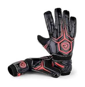 Guantes de portero de protección de manos Manejo de pelota de nivel superior Cortes personalizables Colores Tamaños Hecho Inyección de goma duradera - Product Image 5