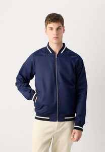 Veste universitaire d'hiver pour hommes, fermeture éclair et poches, veste bomber universitaire de style lettreman - Product Image 4