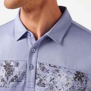 Camiseta Polo Personalizada de Lujo con Logotipo Personalizado OEM, Camiseta Polo de Golf de Algodón y Poliéster de Alta Calidad que Absorbe la Humedad para Hombre - Product Image 4