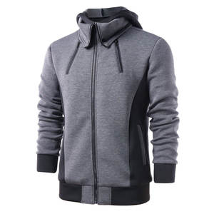 Sweats à capuche et sweat-shirts pour hommes de grande taille pulls à capuche unisexes en coton nouveau design à motif personnalisé avec fermeture éclair latérale - Product Image 6